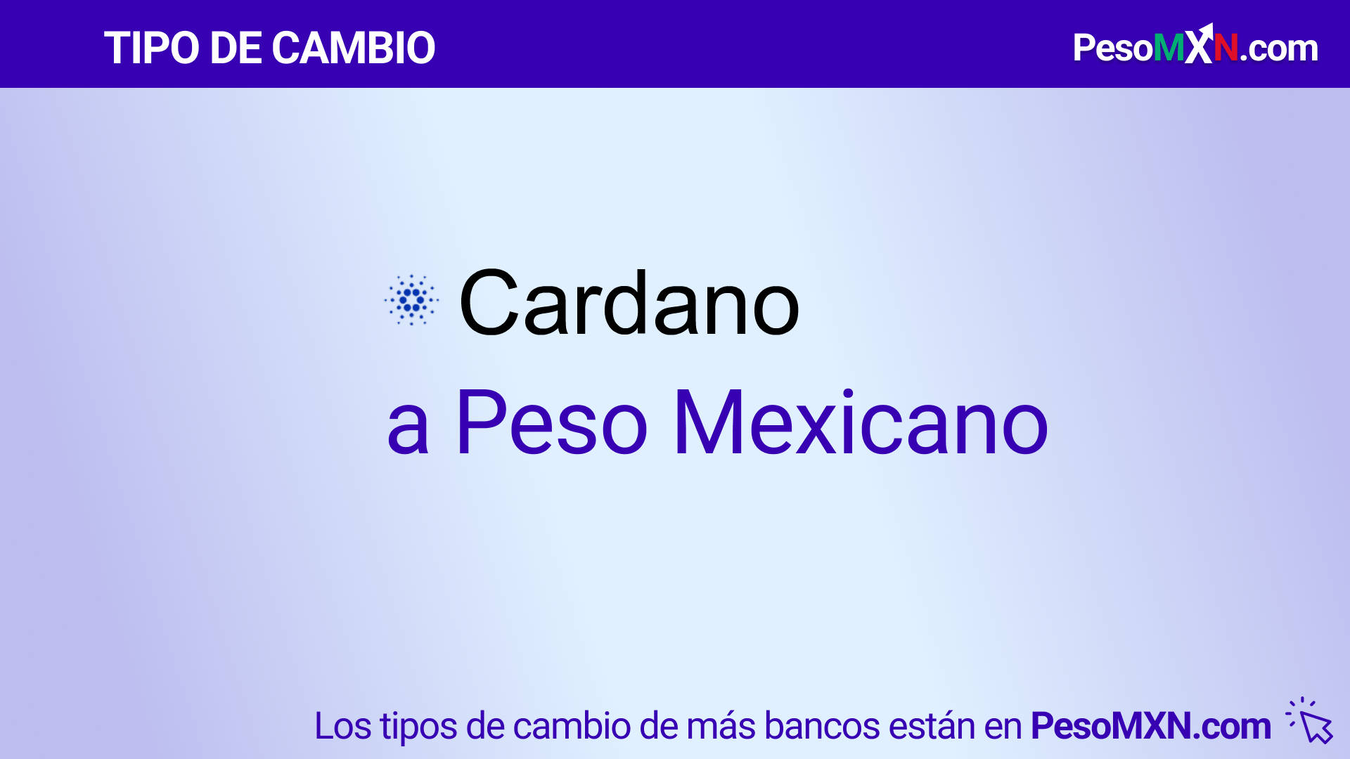 Precio del Cardano hoy