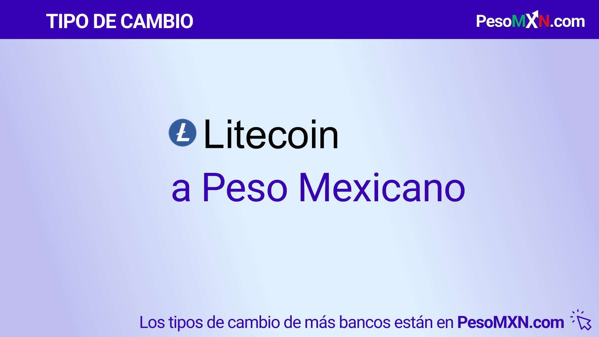 Precio del Litecoin hoy