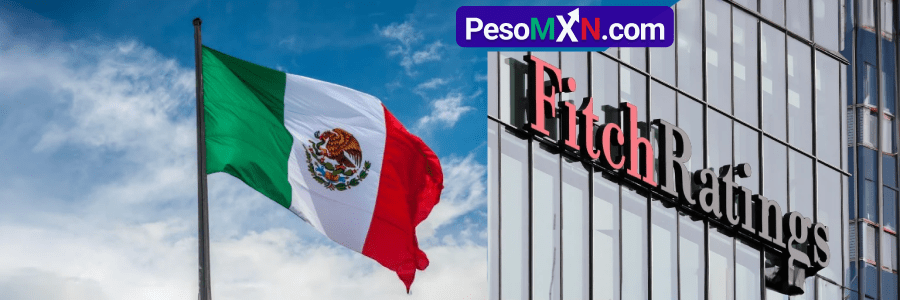 Fitch Ratings confirmoó la calificación de México en BBB-