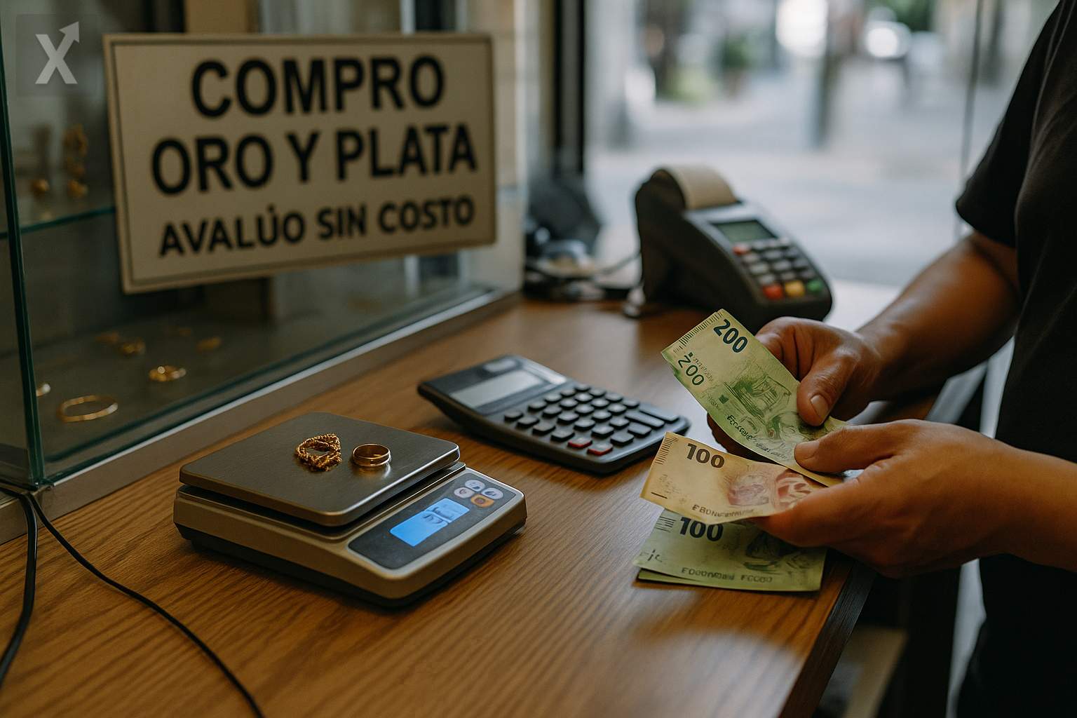 Oro en máximos y México e