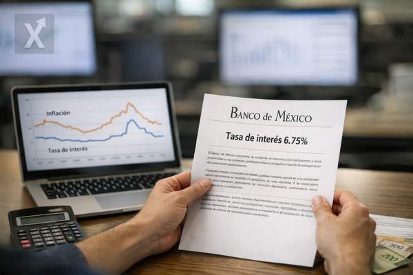 Banxico Cuts Rate to 6.75