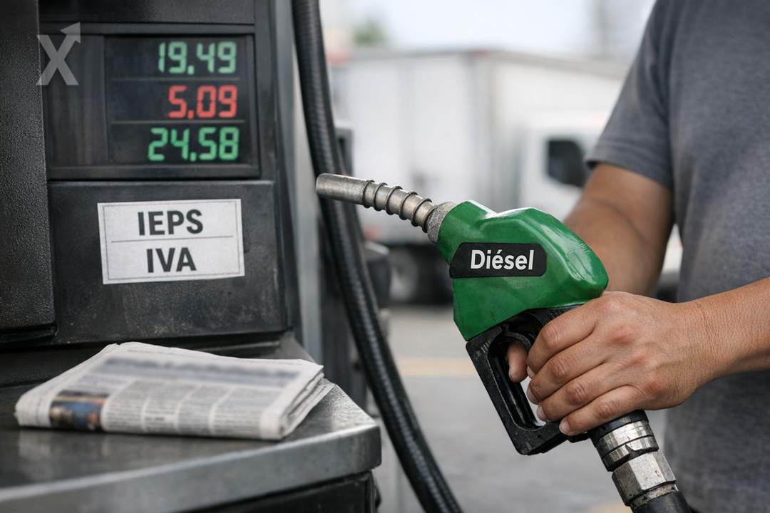 Hacienda refuerza el estímulo al IEPS del diésel y modera la presión inflacionaria en combustibles