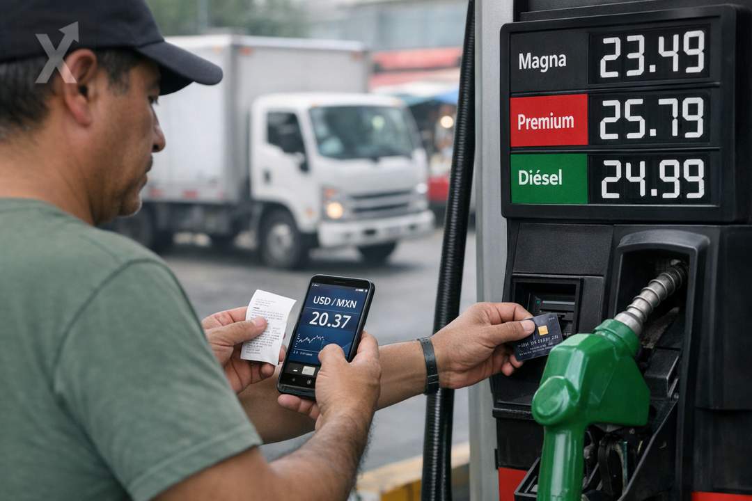 Petróleo caro, gasolina al alza: el nuevo frente para la inflación y los costos en México