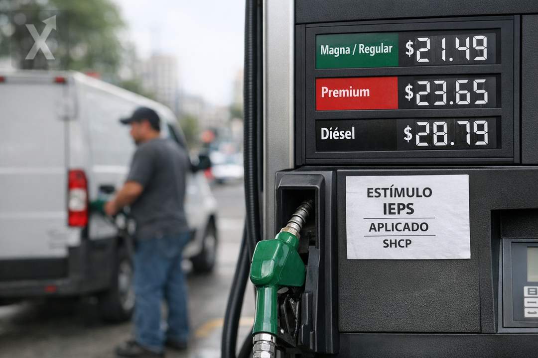 Hacienda refuerza estímulos al IEPS ante presión en precios de gasolinas y diésel