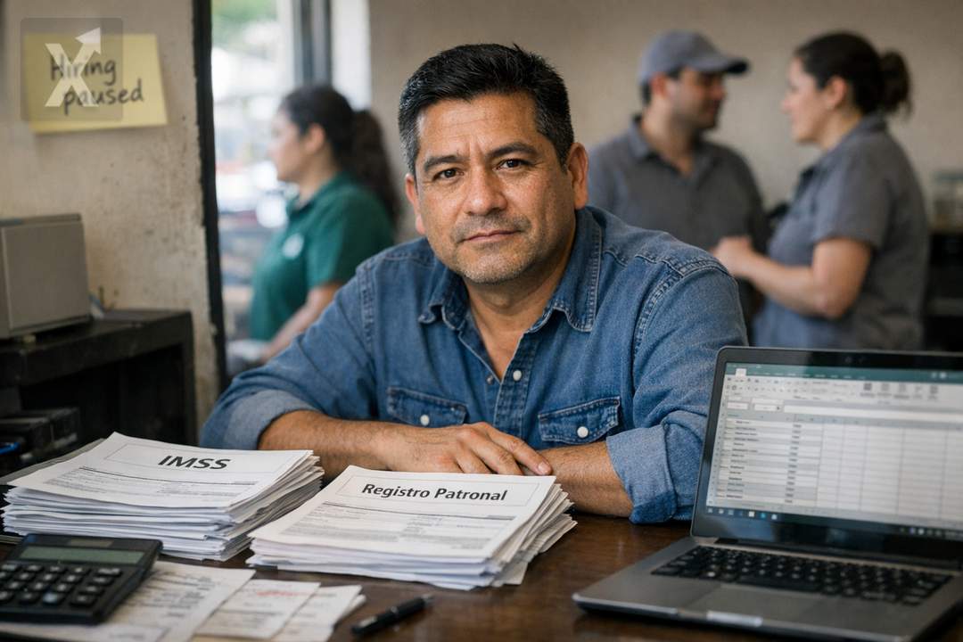 Caen los patrones ante el IMSS en marzo y se encienden alertas sobre la actividad económica