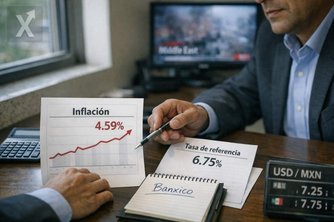 Banxico debate la cautela: el conflicto en Medio Oriente reabre riesgos inflacionarios para México