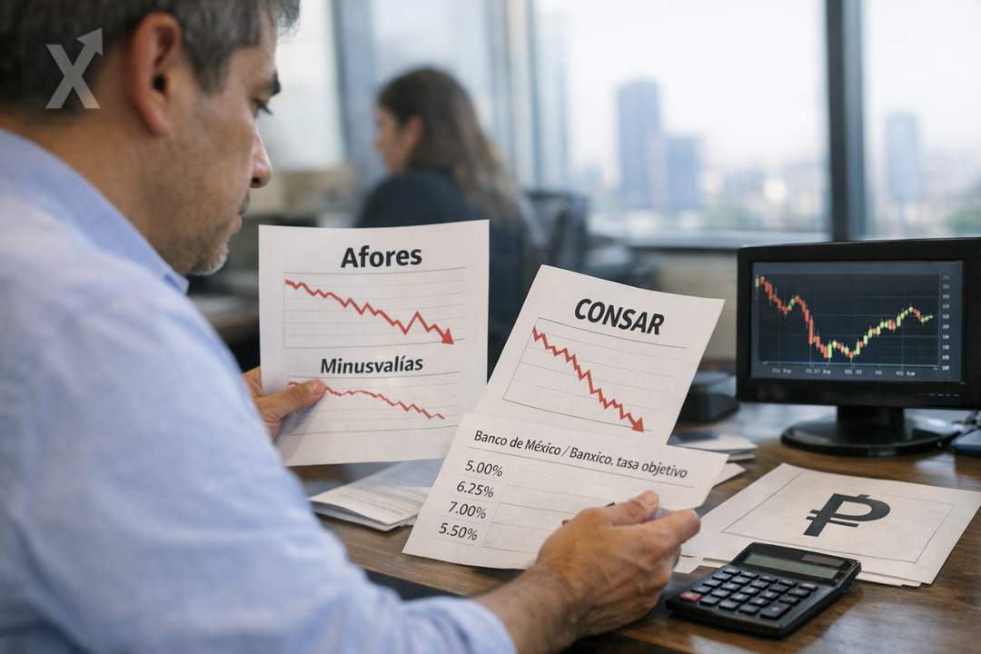 Volatilidad global golpea a las Afores: marzo deja minusvalías históricas y reaviva el debate sobre el ahorro para el retiro