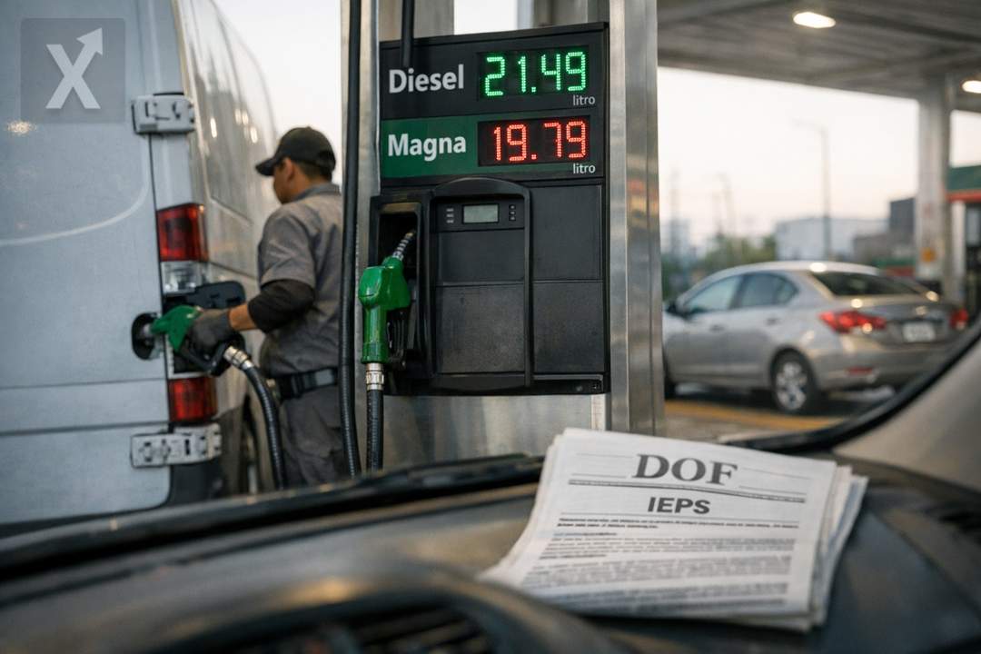 Hacienda ajusta estímulos al IEPS: baja apoyo al diésel, sube a la Magna y Premium se queda sin subsidio