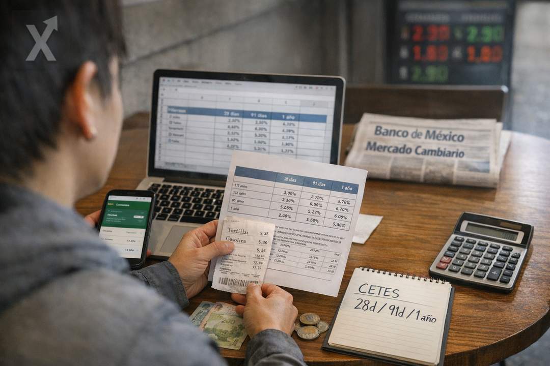 Cetes bajan en abril, pero aún superan a la inflación: el ahorro compite contra la incertidumbre