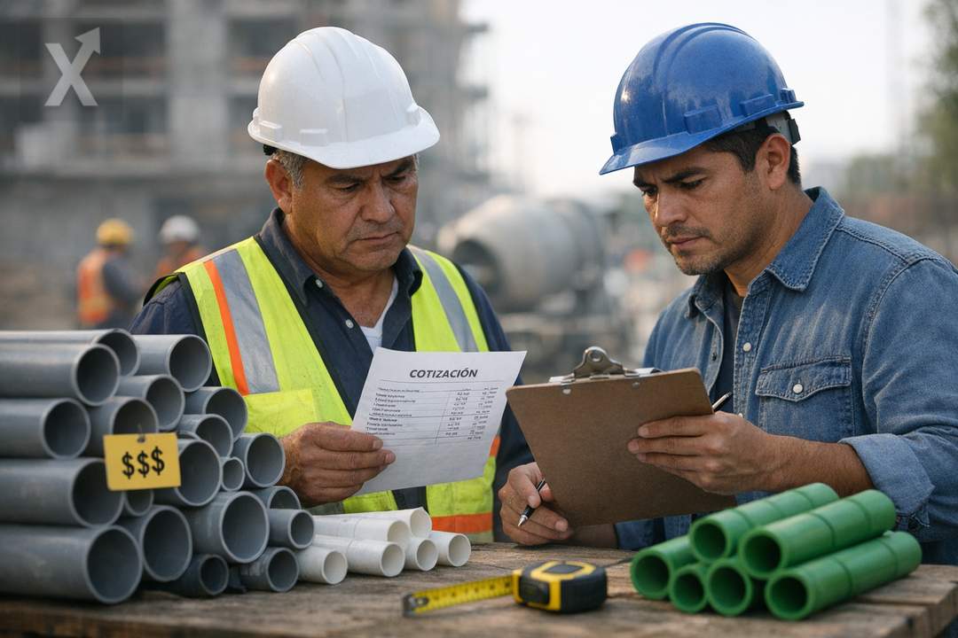 El encarecimiento del PVC sacude a la construcción en México: reajustes de obra y giro hacia materiales alternativos