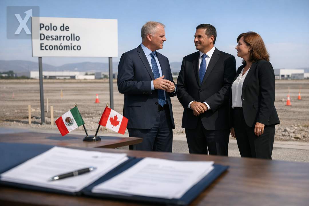 México busca afianzar inversión canadiense: Hidalgo anuncia planta farmacéutica por 2,000 mdd