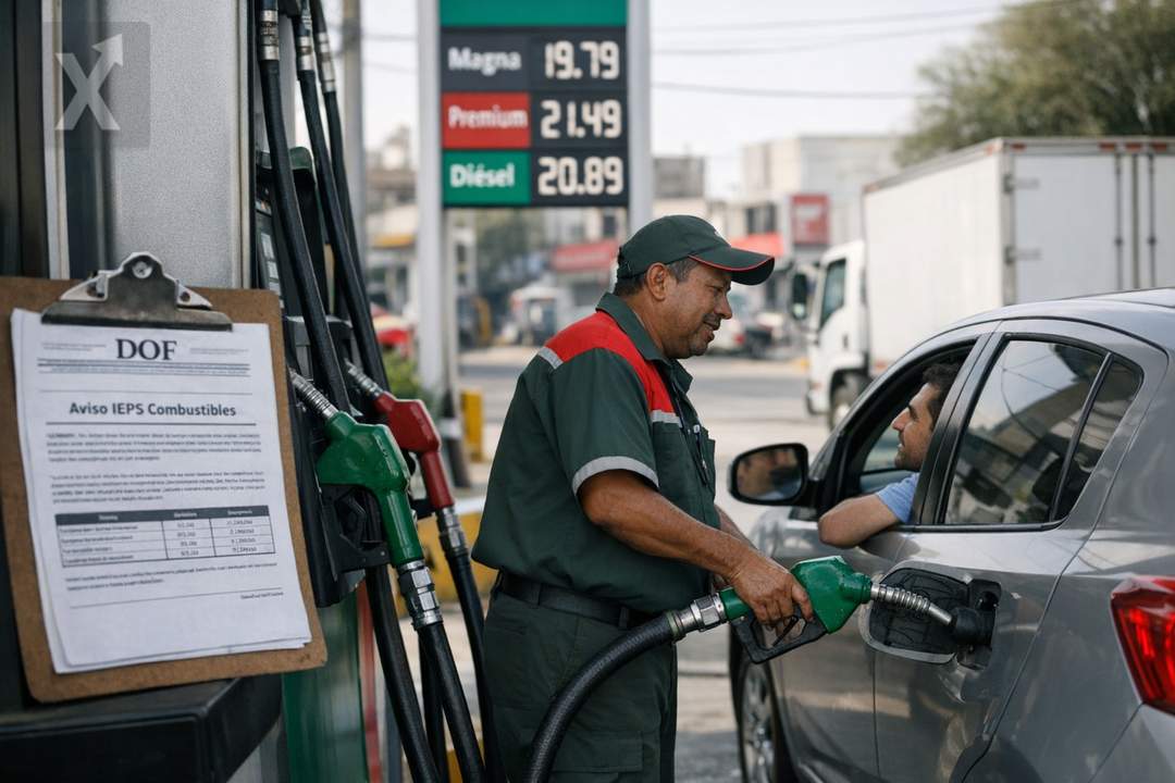 Hacienda refuerza el estímulo al IEPS para gasolinas y diésel y busca contener el impacto en precios