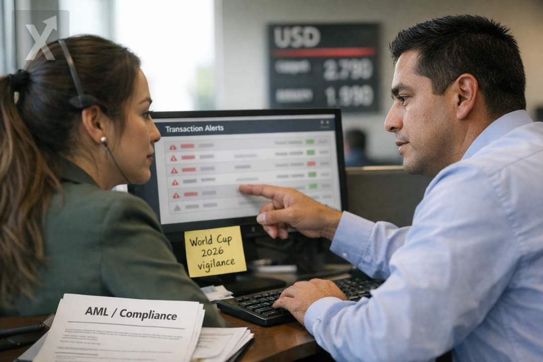 FinCEN alerta a bancos en México por riesgo de trata rumbo al Mundial 2026