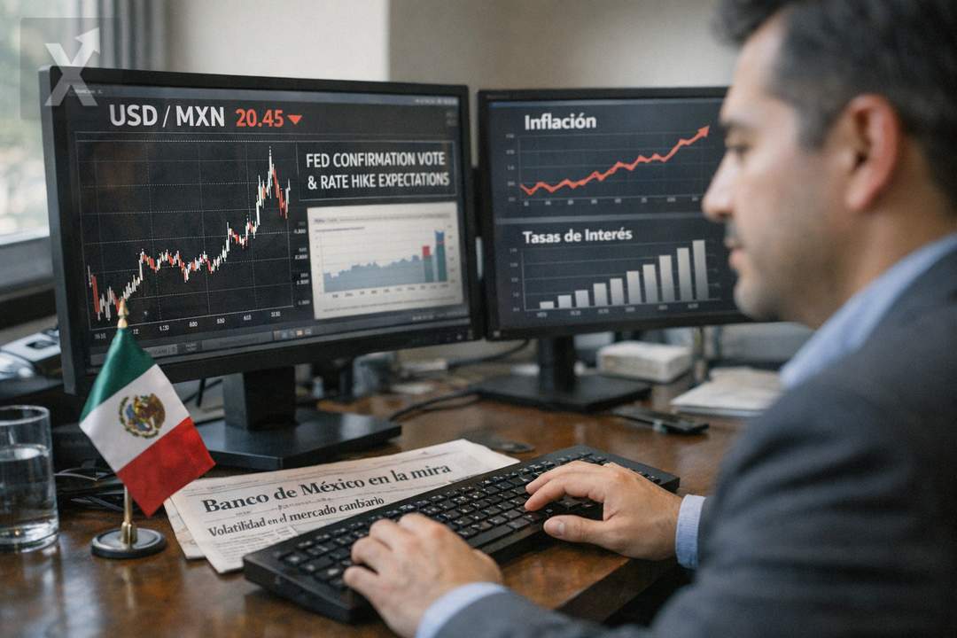Nombramiento en la Fed reconfigura expectativas de tasas en Estados Unidos y vuelve a poner a prueba al peso