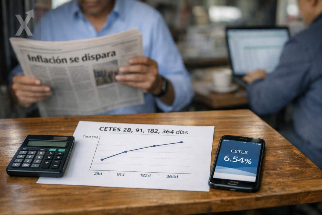 Cetes a 28 días repuntan y reabren el debate sobre el “rendimiento real” en México