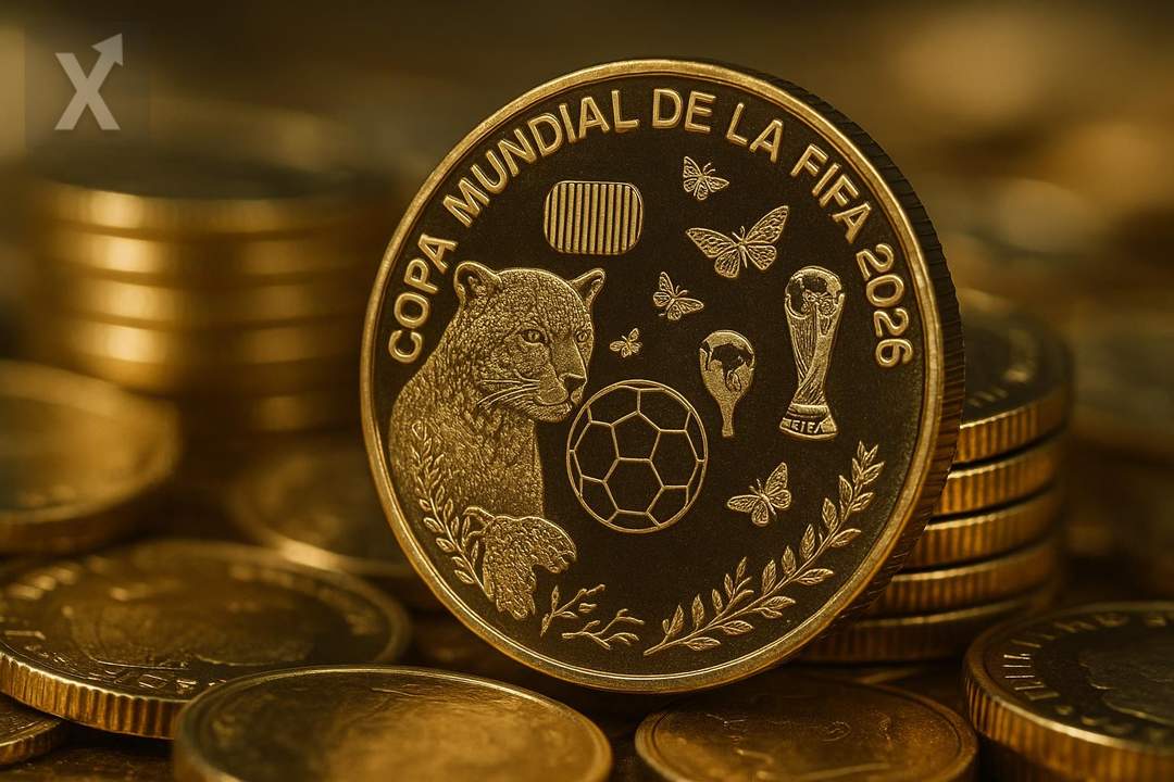Banxico apuesta por monedas del Mundial 2026: circulación limitada y coleccionables ligados al precio del oro y la plata