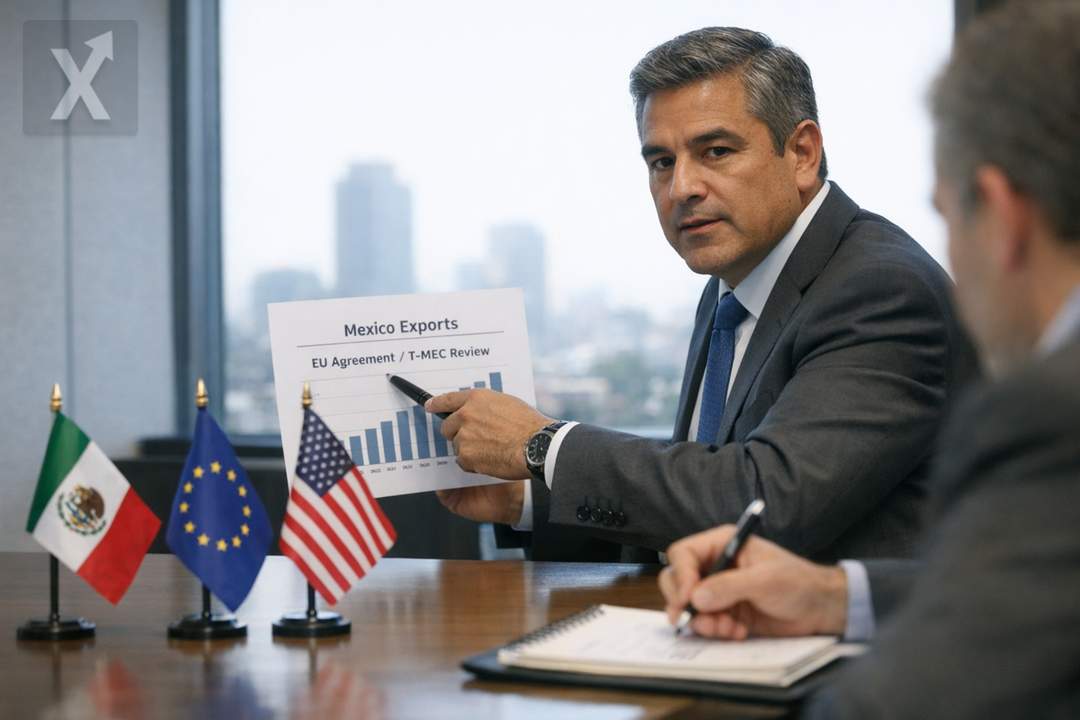 México busca afianzar su red de tratados: la modernización con la Unión Europea choca con la incertidumbre del T-MEC