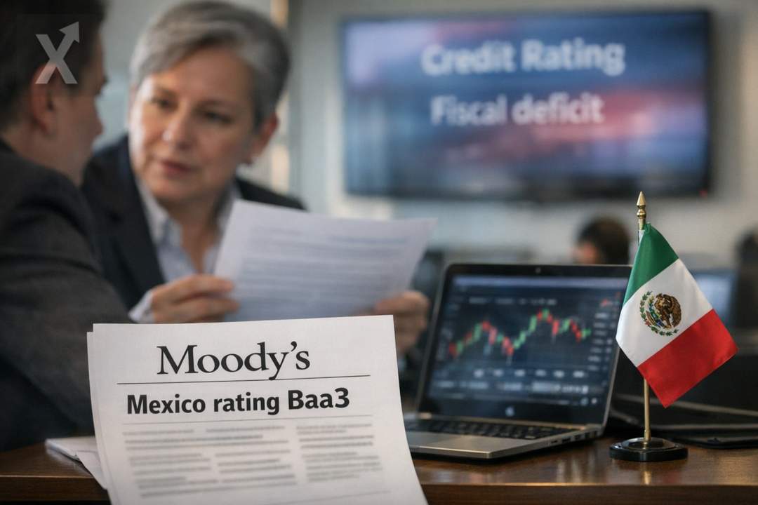 Moody’s recorta la nota soberana de México a Baa3 y pone el foco en la fragilidad fiscal