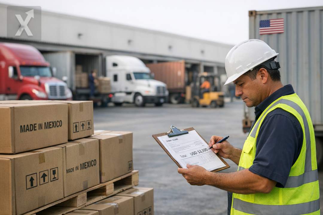 Exportaciones mexicanas marcan récord en abril y apuntalan un superávit comercial