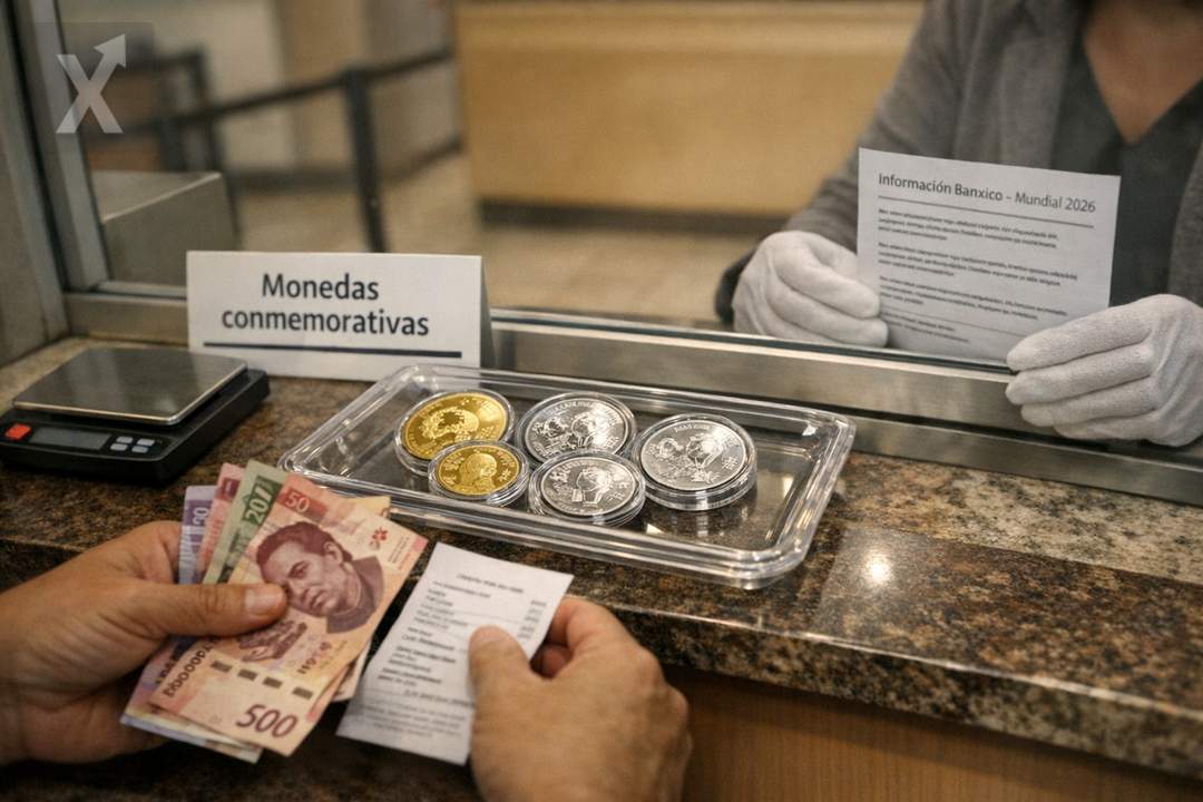 Banxico pone en marcha la venta de monedas de oro y plata por el Mundial 2026