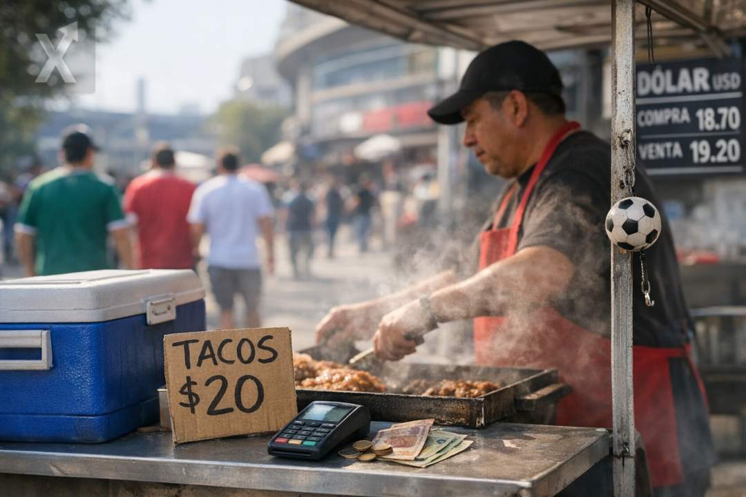 Mundial 2026: la economía informal en México se alista para captar hasta 500 millones de dólares