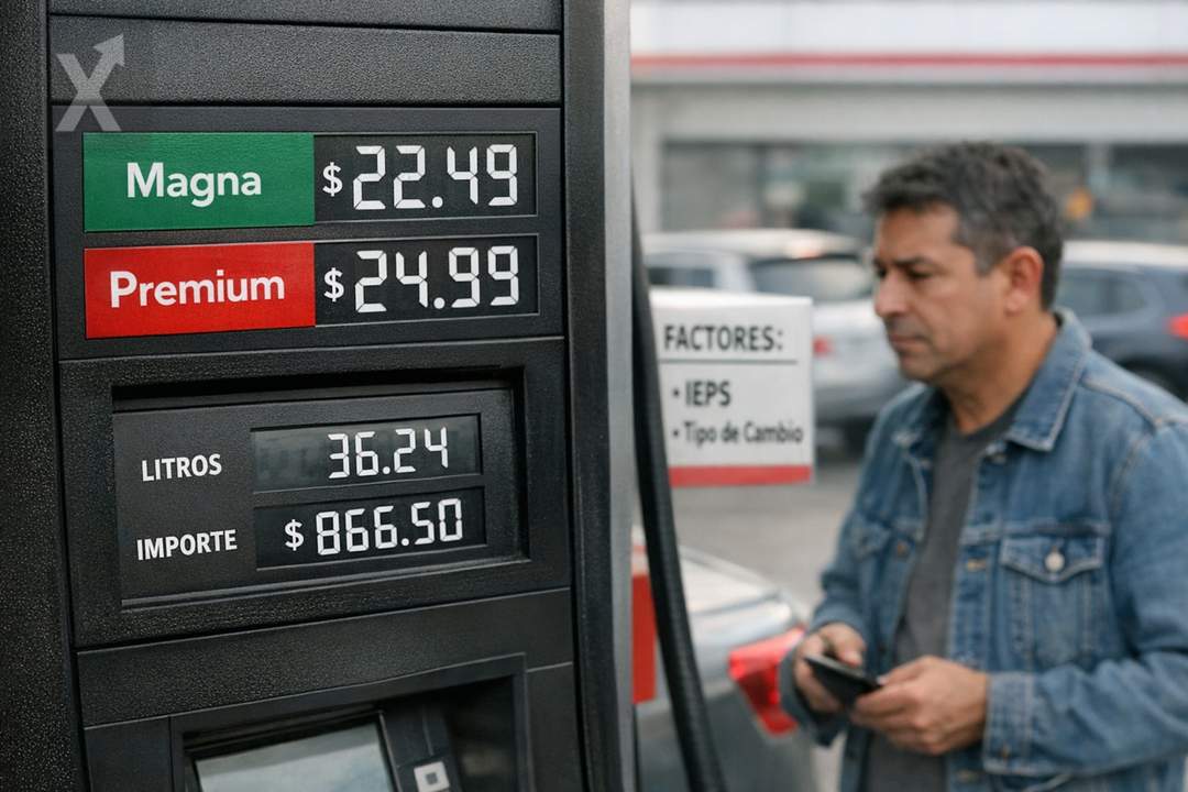 Petróleo a la baja, gasolina rígida: por qué el descuento tarda en llegar a México
